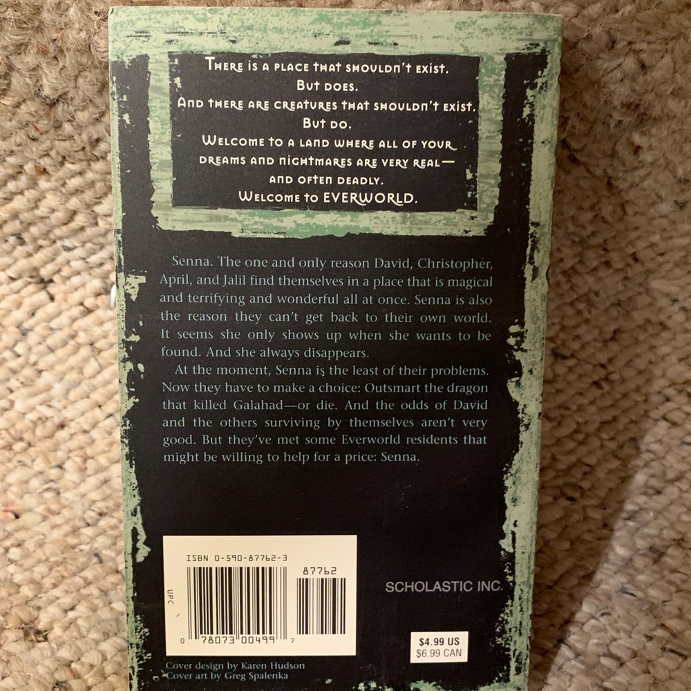 Book Series (Paperback): EverWorld Series by K.A. Applegate - Picture 8 of 13
